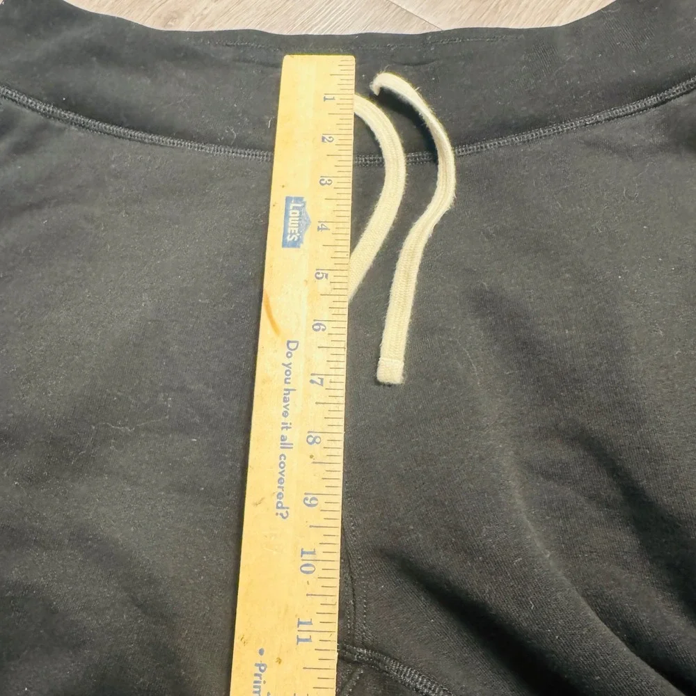 Polo Ralph Lauren Mens Jogger Sweatpants Black Red Pony Logo Size Large